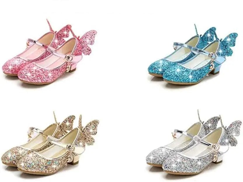 Princess Butterfly Glitter Heels Angels Club