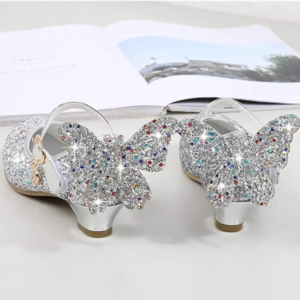 Princess Butterfly Glitter Heels Angels Club