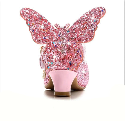 Princess Butterfly Glitter Heels Angels Club