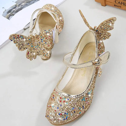 Princess Butterfly Glitter Heels Angels Club