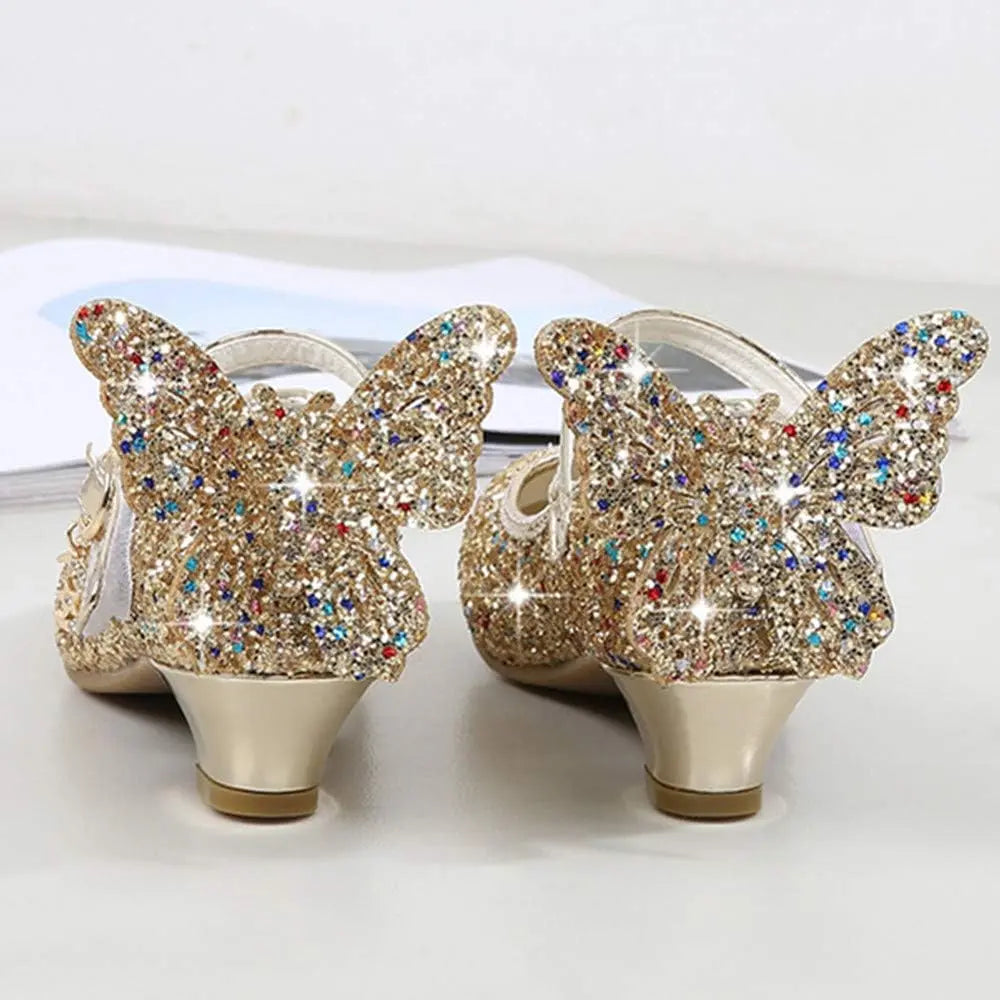 Princess Butterfly Glitter Heels Angels Club