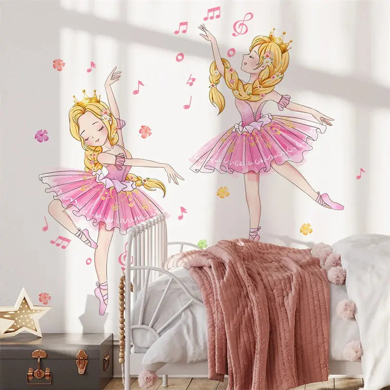 Princess Swan Wall Stickers Angels Club