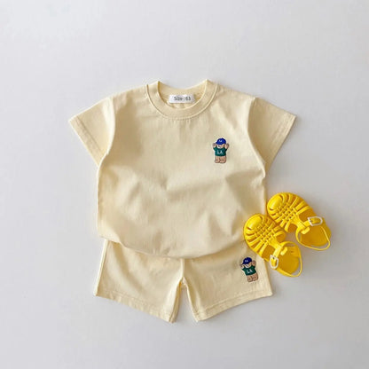 Bear Embroidery Infant Top Angels Club