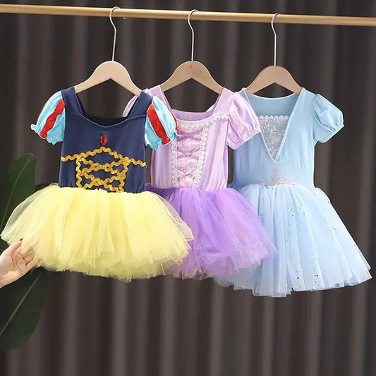 Children's dance clothes practice clothes jumpsuits performance clothes girls' summer lace skirts ballet dance skirts Angels Club