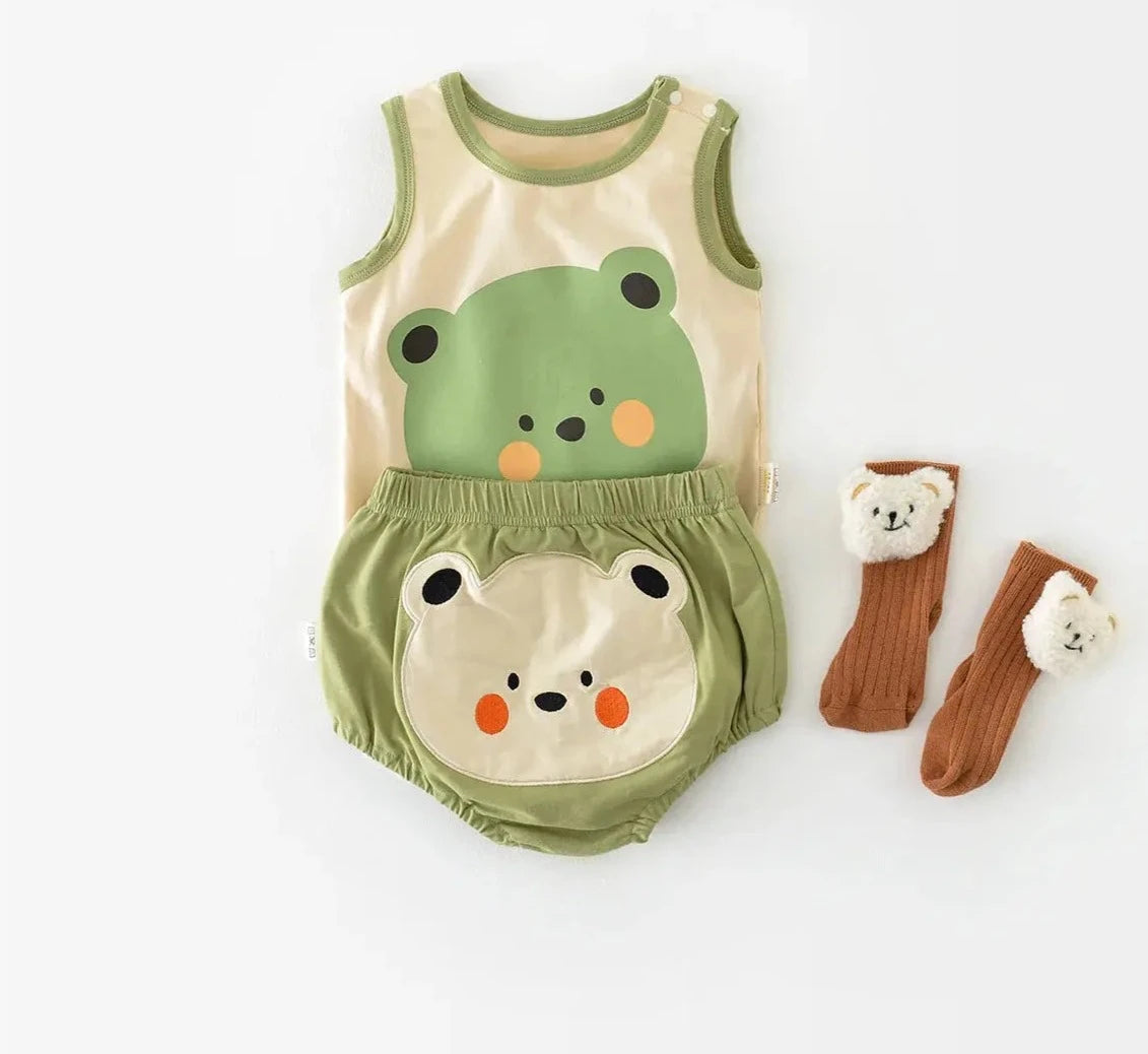 Infant Bear Set Angels Club