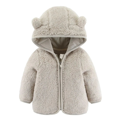 Baby Bear Fleece Coat Angels Club