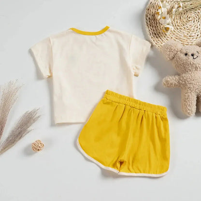 Cute Cartoon Baby Cloth Set Angels Club