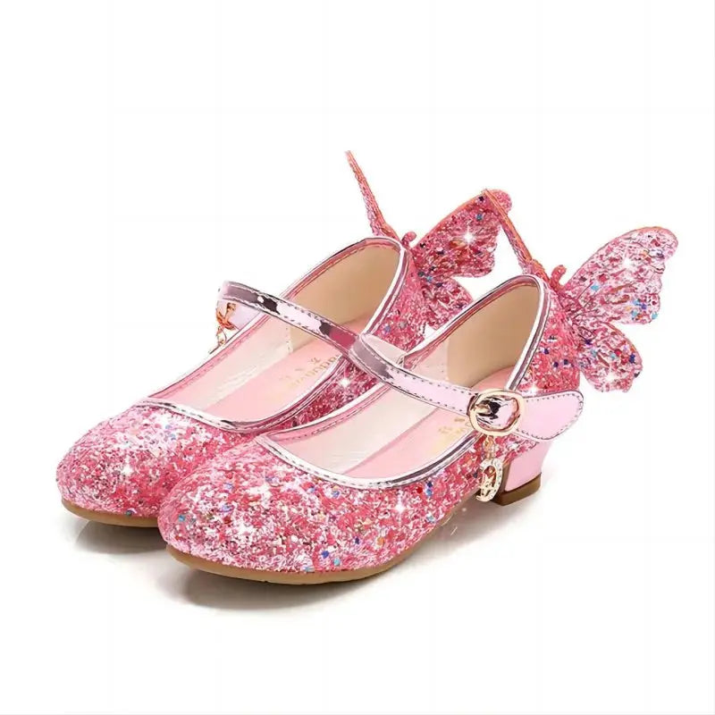 Princess Butterfly Glitter Heels Angels Club