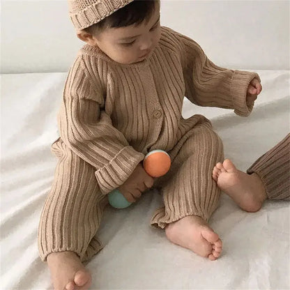 Baby Knitted Rompers Angels Club