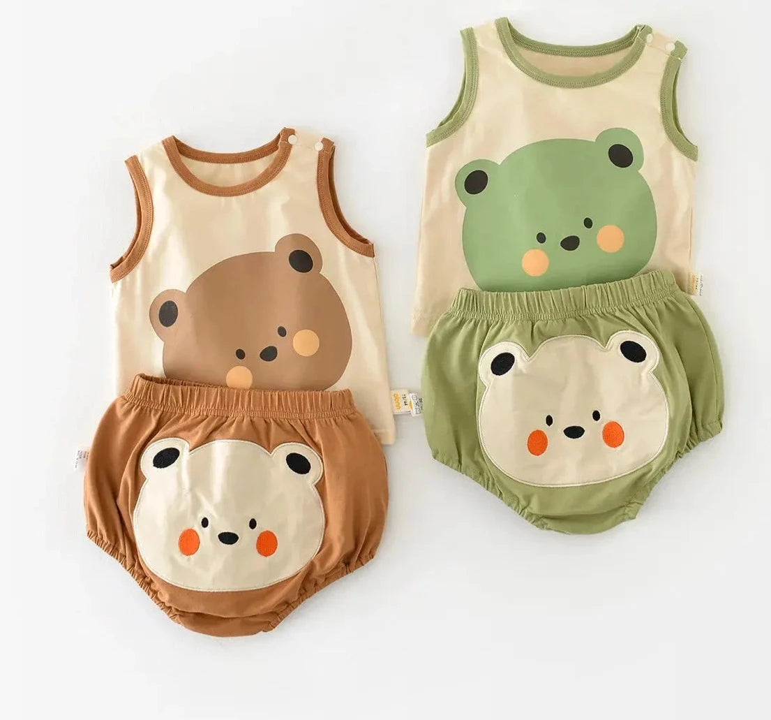 Infant Bear Set Angels Club