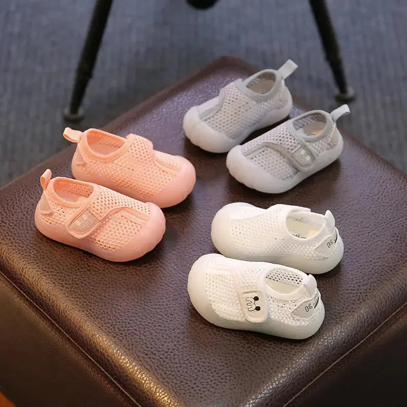 Baby Shoe Boys/Girls Toddler Shoe 2023Summer New Boy Breathable Mesh Sport Shoe Girls shoe Soft Sole Casual Shoe Kids Shoe Tênis Angels Club