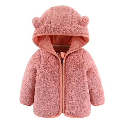 Baby Bear Fleece Coat Angels Club