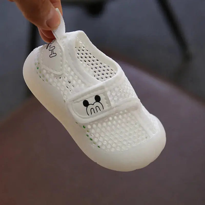 Baby Shoe Boys/Girls Toddler Shoe 2023Summer New Boy Breathable Mesh Sport Shoe Girls shoe Soft Sole Casual Shoe Kids Shoe Tênis Angels Club