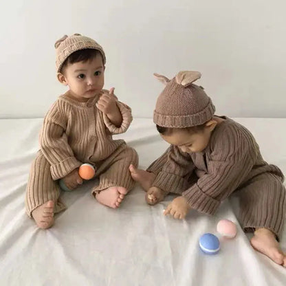 Baby Knitted Rompers Angels Club