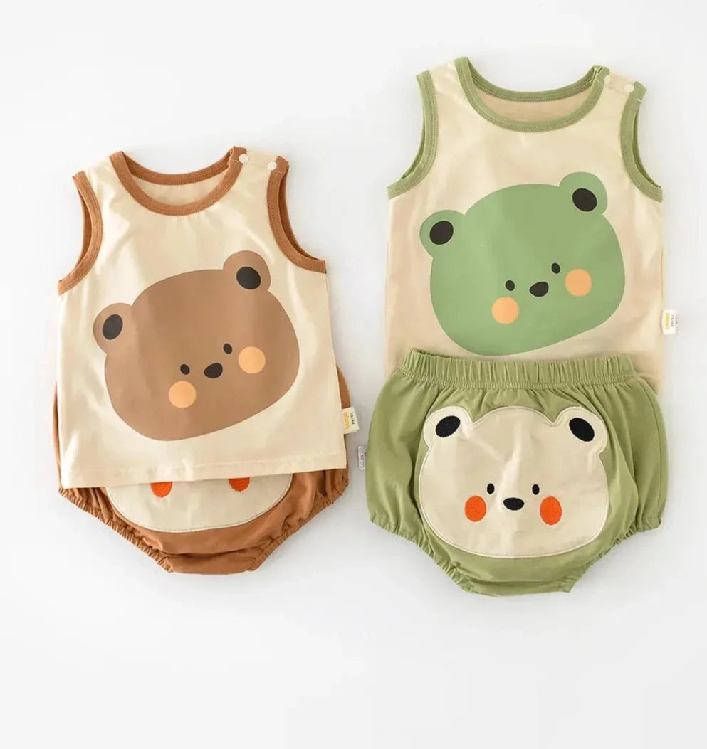 Infant Bear Set Angels Club