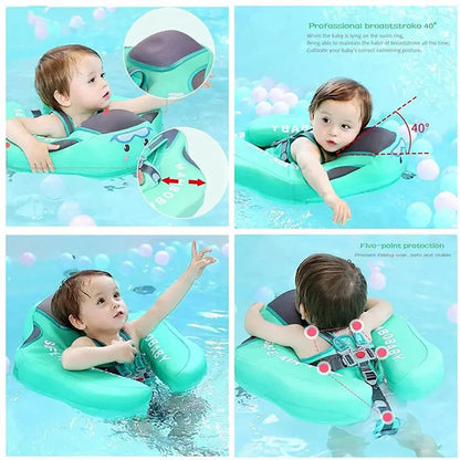 Non-Inflatable Baby Swim Float Angels Club