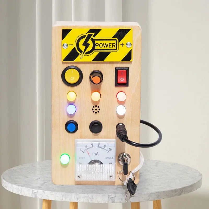 LED Montessori Busy Board Angels Club