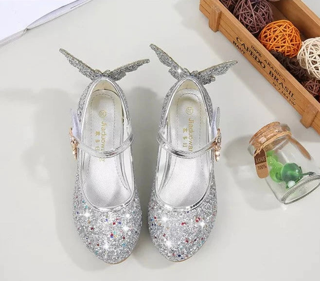 Princess Butterfly Glitter Heels Angels Club