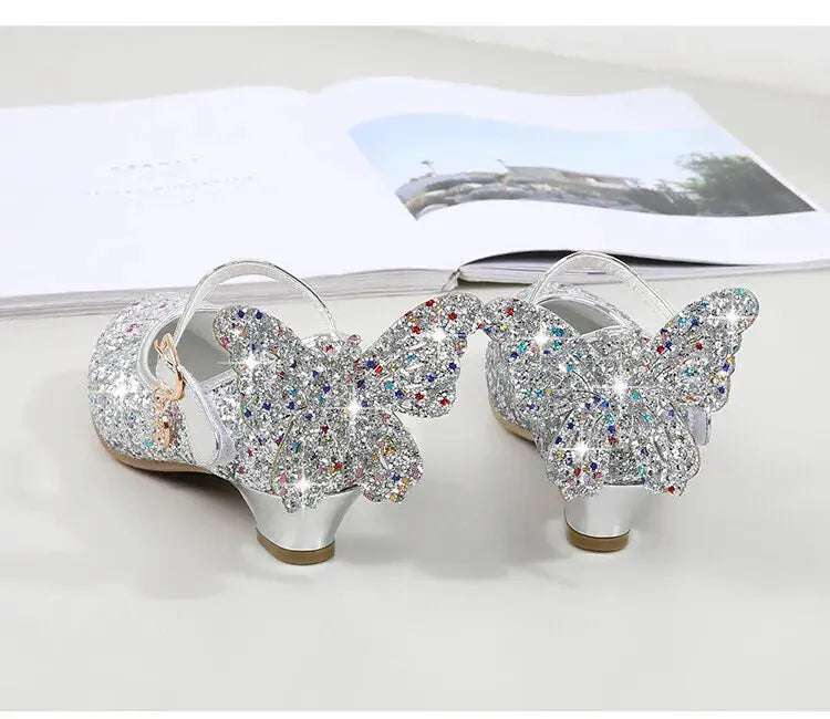 Princess Butterfly Glitter Heels Angels Club